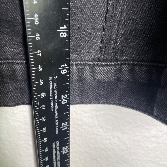 Forever 21 Womens Jacket Size S Faded Black Button Front Long Sleeve Casual - Picture 5 of 13